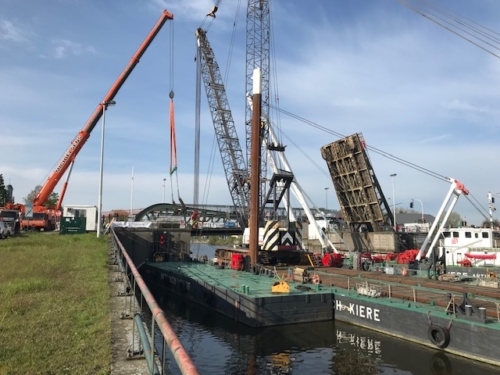 Meulestedebrug herstelling
